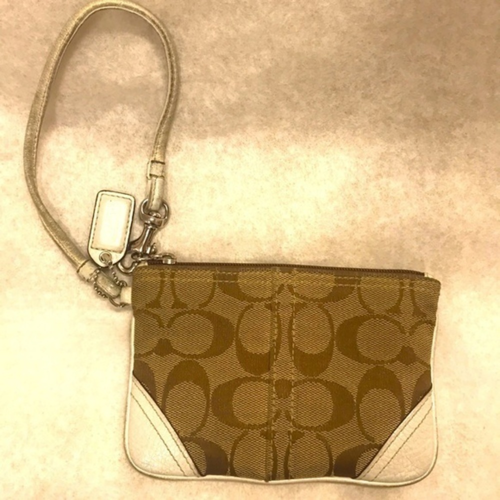 Authentic Coach Wristlet